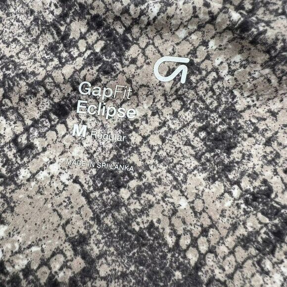 Gap Fit Eclipse Snake Print Leggings Size Medoum Regular - Picture 3 of 3